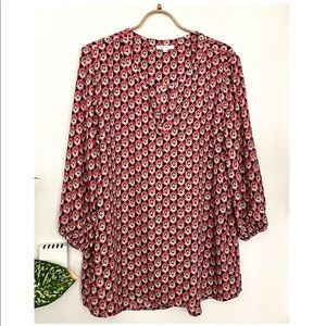 Pleione Geometric pattern Blouse in Large